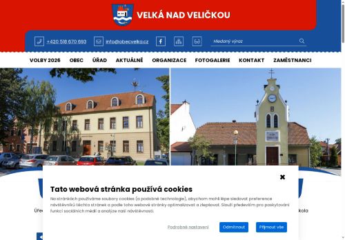 Zobrazit webové stránky Obecní úřad Velká nad Veličkou