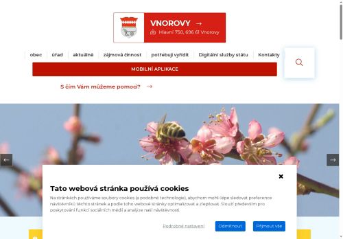 Zobrazit webové stránky Obecní úřad Vnorovy