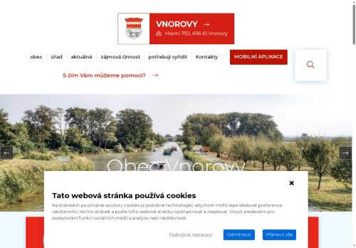 Zobrazit webové stránky Obecní úřad Vnorovy