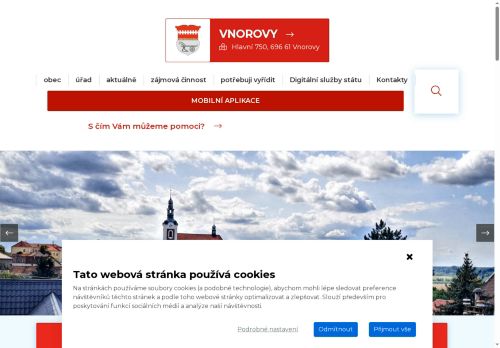 Zobrazit webové stránky Obecní úřad Vnorovy