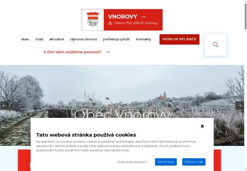 Zobrazit webové stránky Obecní úřad Vnorovy