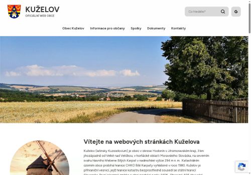 Zobrazit webové stránky Obecní úřad Kuželov
