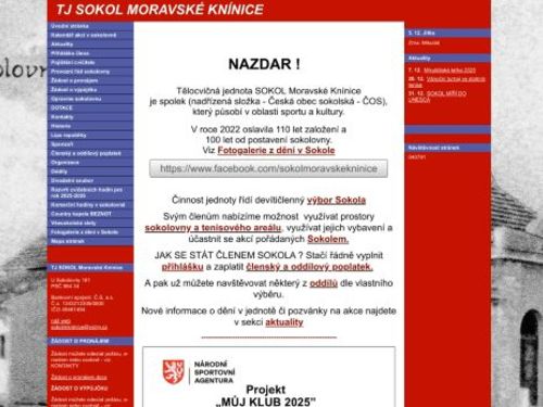 TJ SOKOL Moravské Knínice