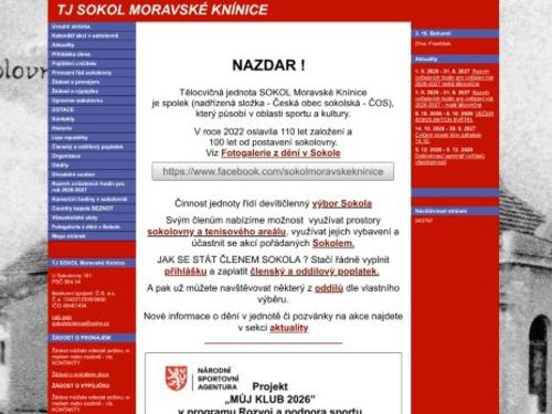 TJ SOKOL Moravské Knínice