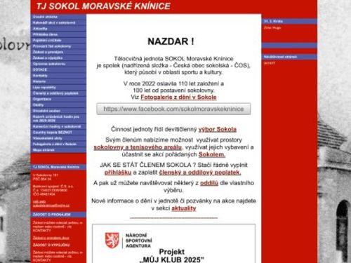 TJ SOKOL Moravské Knínice