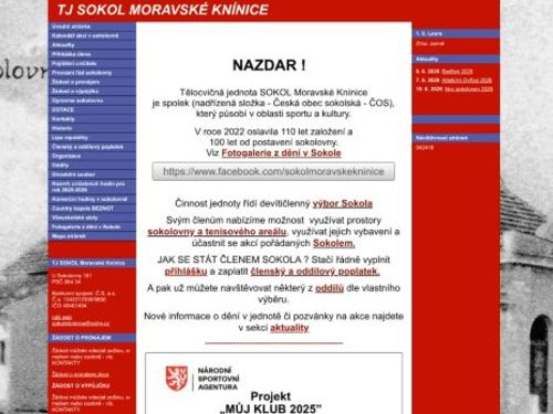 TJ SOKOL Moravské Knínice
