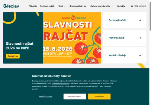 Zobrazit webové stránky Městský úřad Břeclav