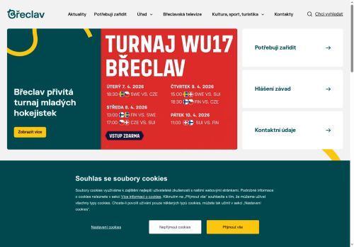 Zobrazit webové stránky Městský úřad Břeclav