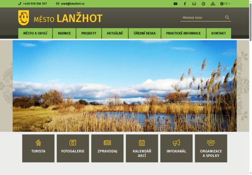 Zobrazit webové stránky Městský úřad Lanžhot