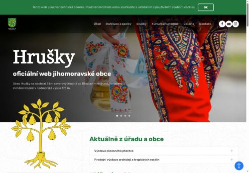 Zobrazit webové stránky Obecní úřad Hrušky