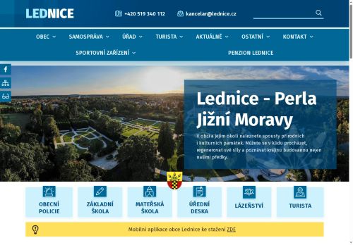 Zobrazit webové stránky Obecní úřad Lednice