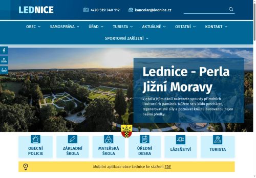 Zobrazit webové stránky Obecní úřad Lednice