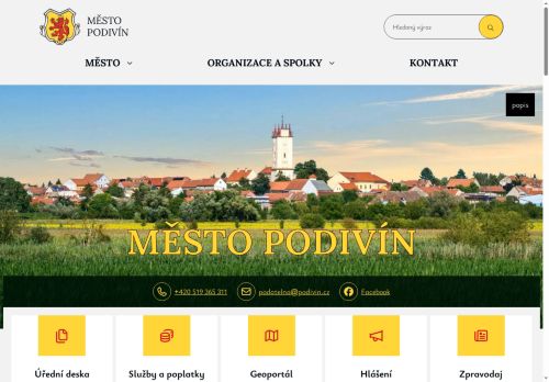 Zobrazit webové stránky Městský úřad Podivín