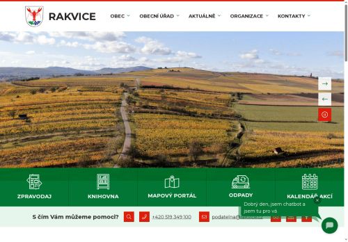 Zobrazit webové stránky Obecní úřad Rakvice