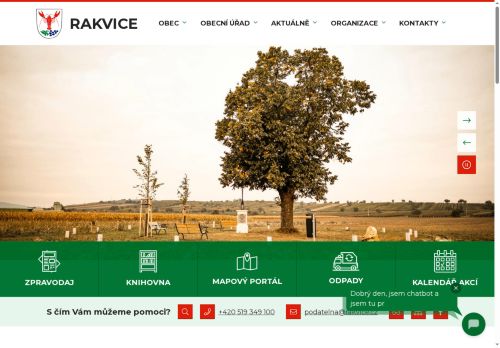 Zobrazit webové stránky Obecní úřad Rakvice