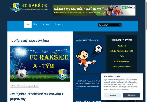 Zobrazit webové stránky FC Rakšice