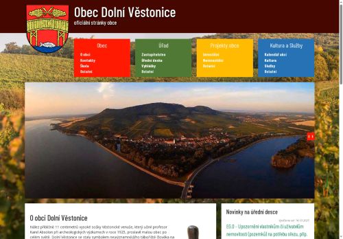 Zobrazit webové stránky Obecní úřad Dolní Věstonice