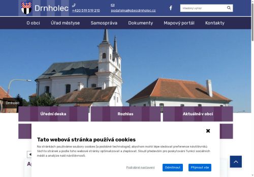 Zobrazit webové stránky Úřad městyse Drnholec