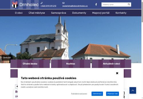 Zobrazit webové stránky Úřad městyse Drnholec