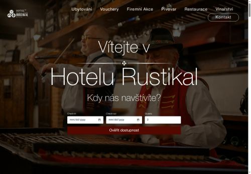 Zobrazit webové stránky Hotel Rustikal