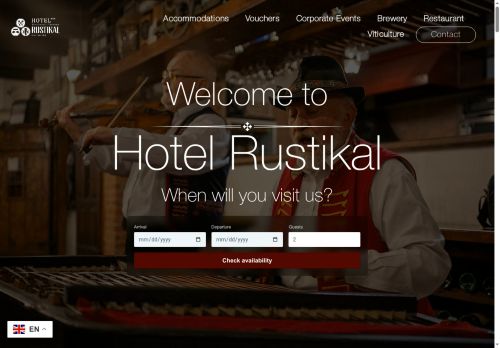 Zobrazit webové stránky Hotel Rustikal