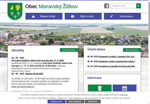 Zobrazit webové stránky Obecní úřad Moravský Žižkov