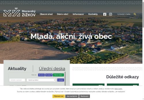 Zobrazit webové stránky Obecní úřad Moravský Žižkov