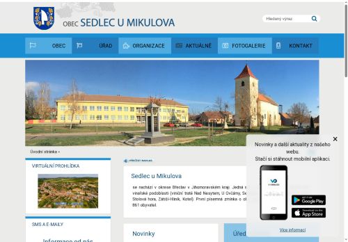 Zobrazit webové stránky Obecní úřad Sedlec