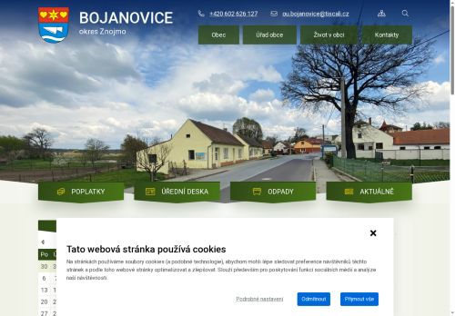 Zobrazit webové stránky Obecní úřad Bojanovice