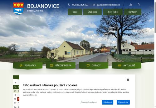 Zobrazit webové stránky Obecní úřad Bojanovice