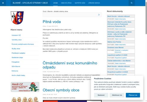 Zobrazit webové stránky Obecní úřad Blanné