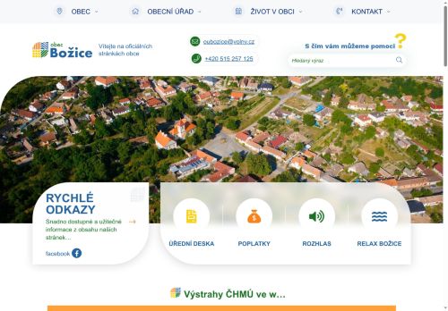 Zobrazit webové stránky Obecní úřad Božice