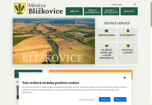 Zobrazit webové stránky Úřad městyse Blížkovice