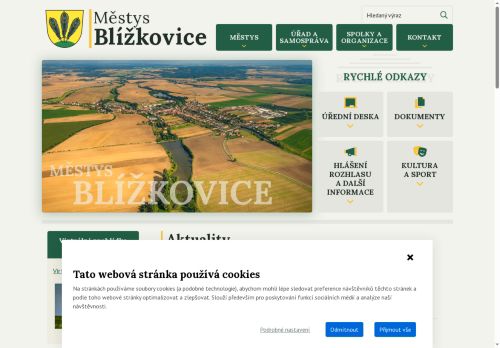 Zobrazit webové stránky Úřad městyse Blížkovice