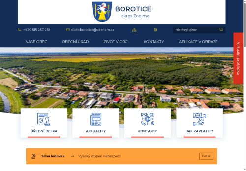 Zobrazit webové stránky Obecní úřad Borotice