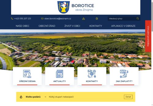 Zobrazit webové stránky Obecní úřad Borotice