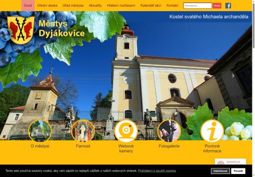 Zobrazit webové stránky Obecní úřad Dyjákovice