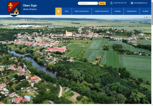 Zobrazit webové stránky Obecní úřad Dyje