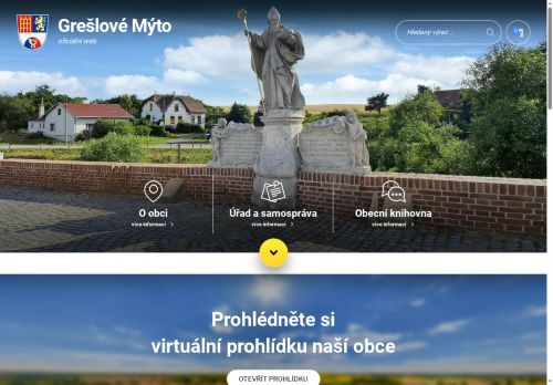 Zobrazit webové stránky Obecní úřad Grešlové Mýto