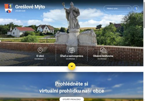 Zobrazit webové stránky Obecní úřad Grešlové Mýto