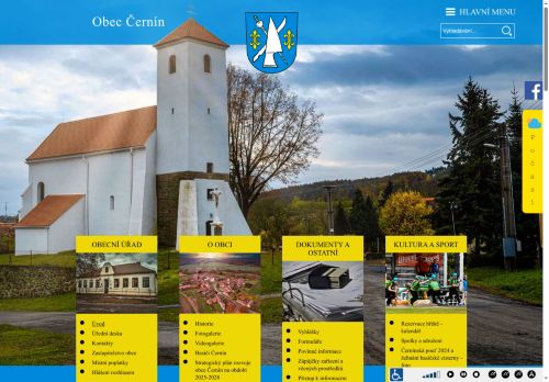 Zobrazit webové stránky Obecní úřad Černín