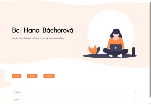 Zobrazit webové stránky Bc. Hana Báchorová