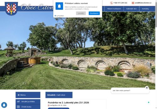 Zobrazit webové stránky Obecní úřad Citonice