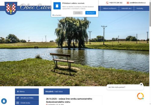 Zobrazit webové stránky Obecní úřad Citonice