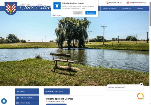 Zobrazit webové stránky Obecní úřad Citonice