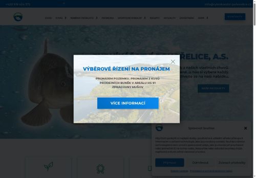 Zobrazit webové stránky Rybnikářství Pohořelice a.s.