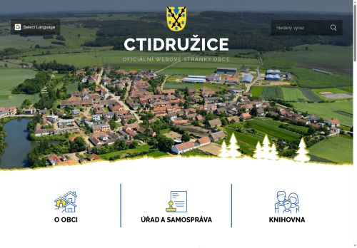 Zobrazit webové stránky Obecní úřad Ctidružice