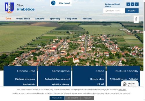 Zobrazit webové stránky Obecní úřad Hrabětice
