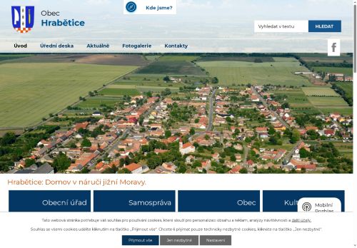 Zobrazit webové stránky Obecní úřad Hrabětice