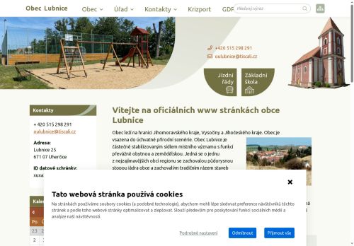 Zobrazit webové stránky Obecní úřad Lubnice